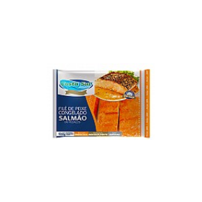 Filé de peixe congelado premium Salmão 500g